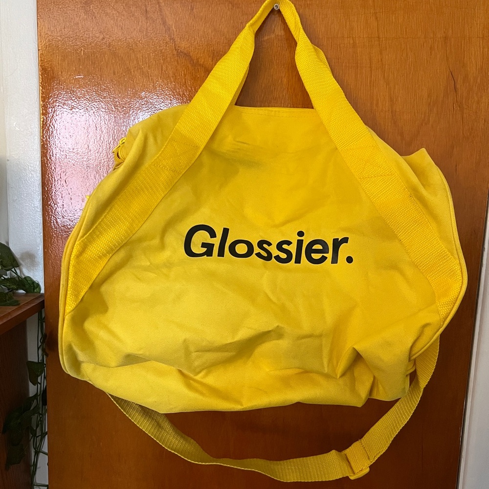 Glossier Yellow Duffel